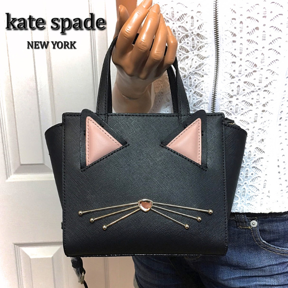Kate Spade Cat Jazz Things Up Mini Hayden Bag NWT - Picture 2 of 8
